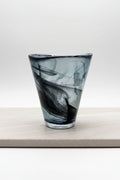 Kosta Boda Smoky Grey Art Glass Vase | Ulrica Hydman Vallien