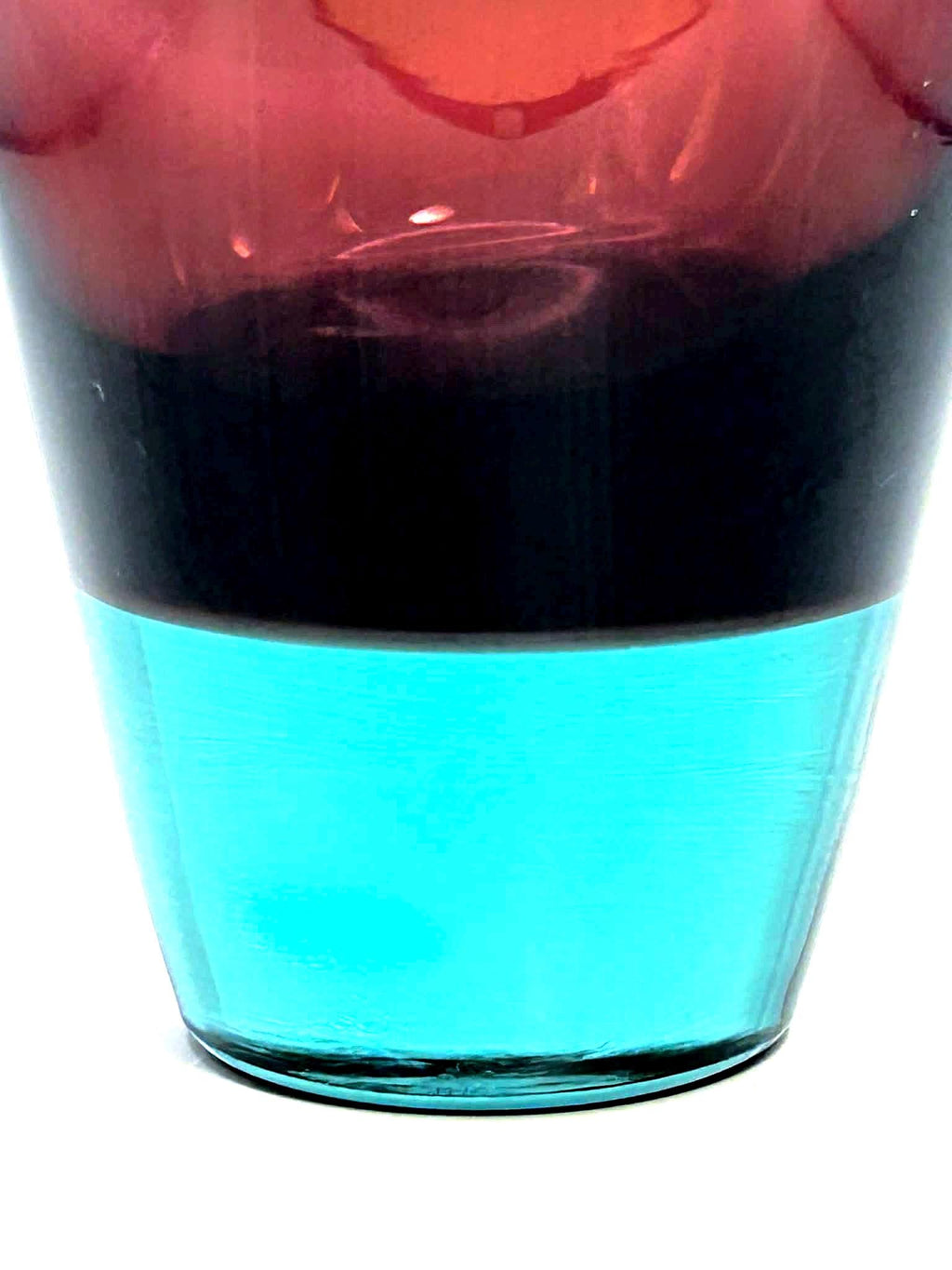 Holmegaard “Harlekin” Vase, Royal Copenhagen, Denmark