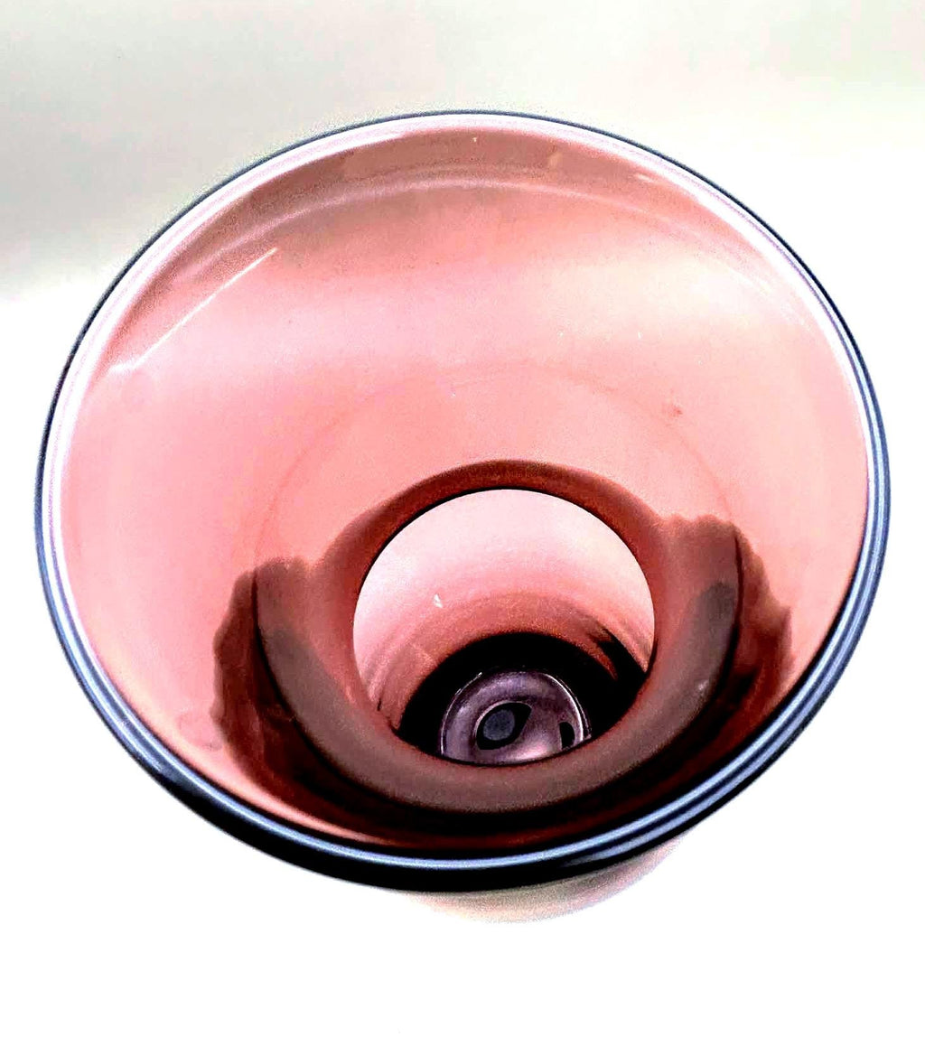 Holmegaard “Harlekin” Vase, Royal Copenhagen, Denmark