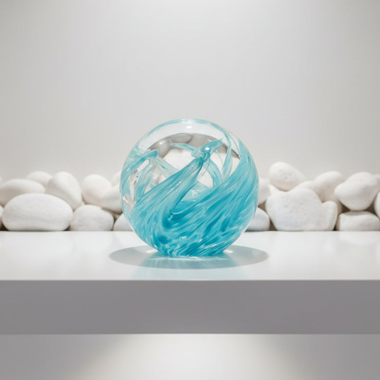 Egermann Pavel Hlava | Signed Bohemian Art Glass Orb Bud Vase