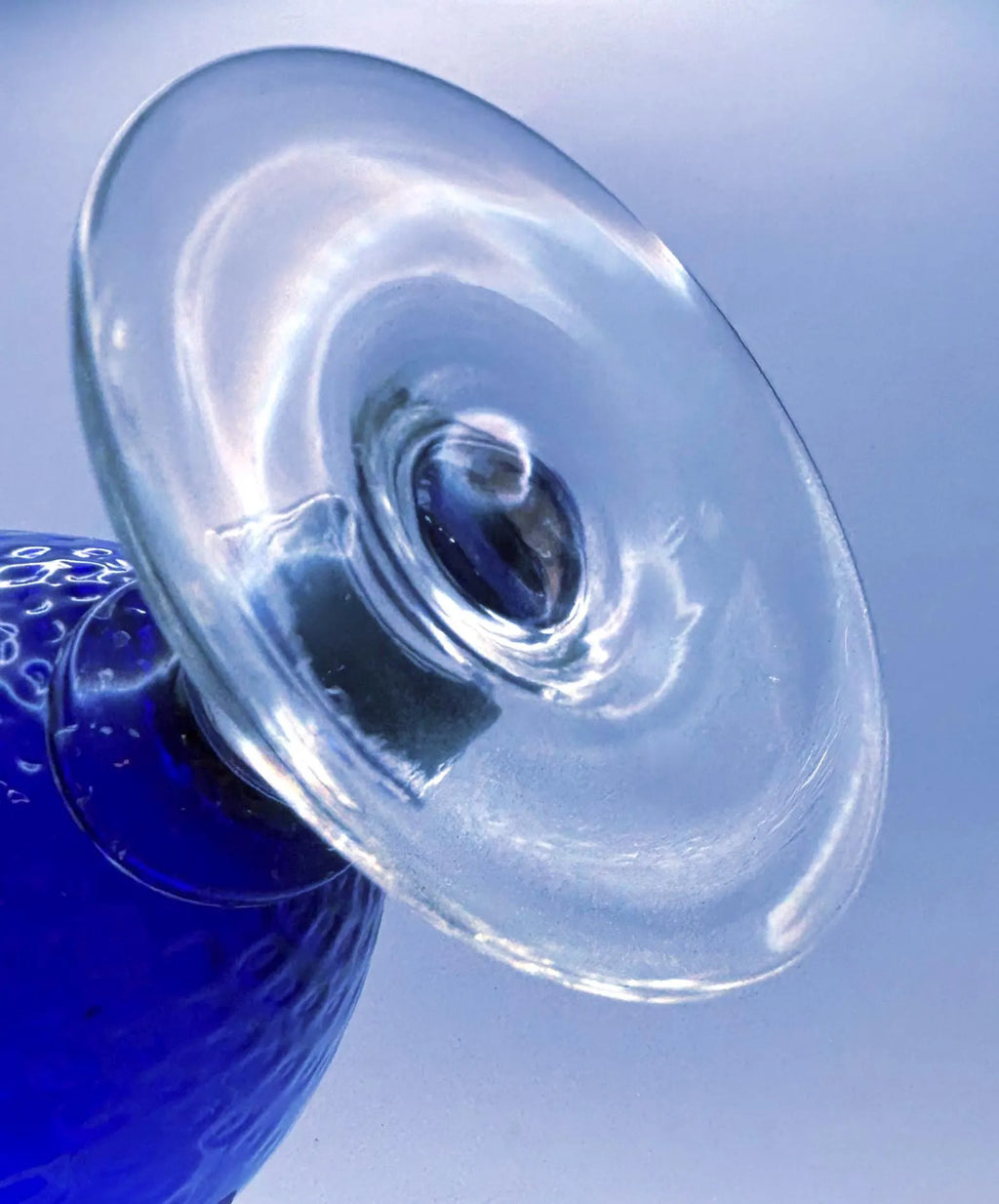 Empoli, Italy, Crystal Bowl With Lid | Italy Tuscany, 28 cm