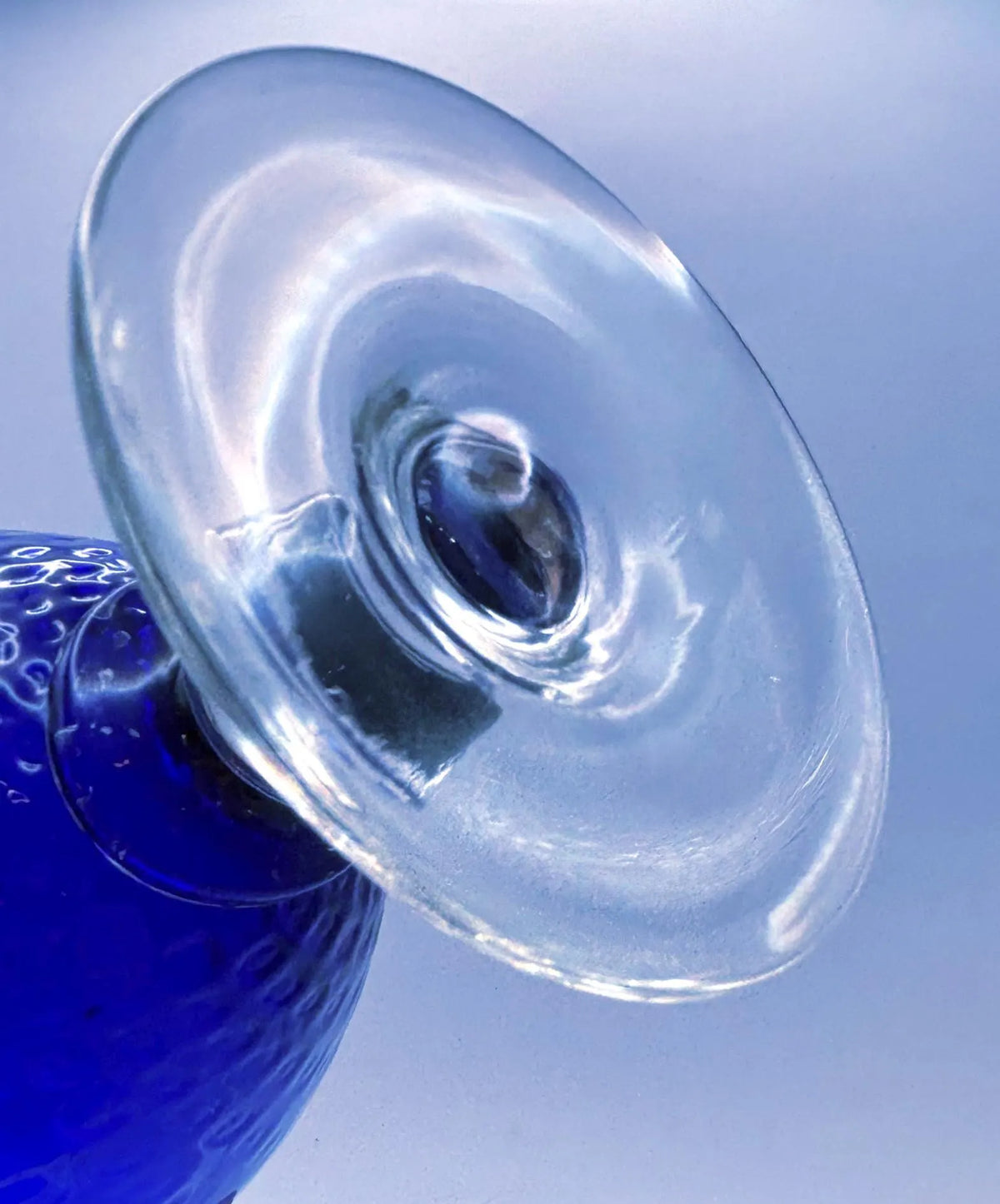 Empoli, Italy, Crystal Bowl With Lid | Italy Tuscany, 28 cm