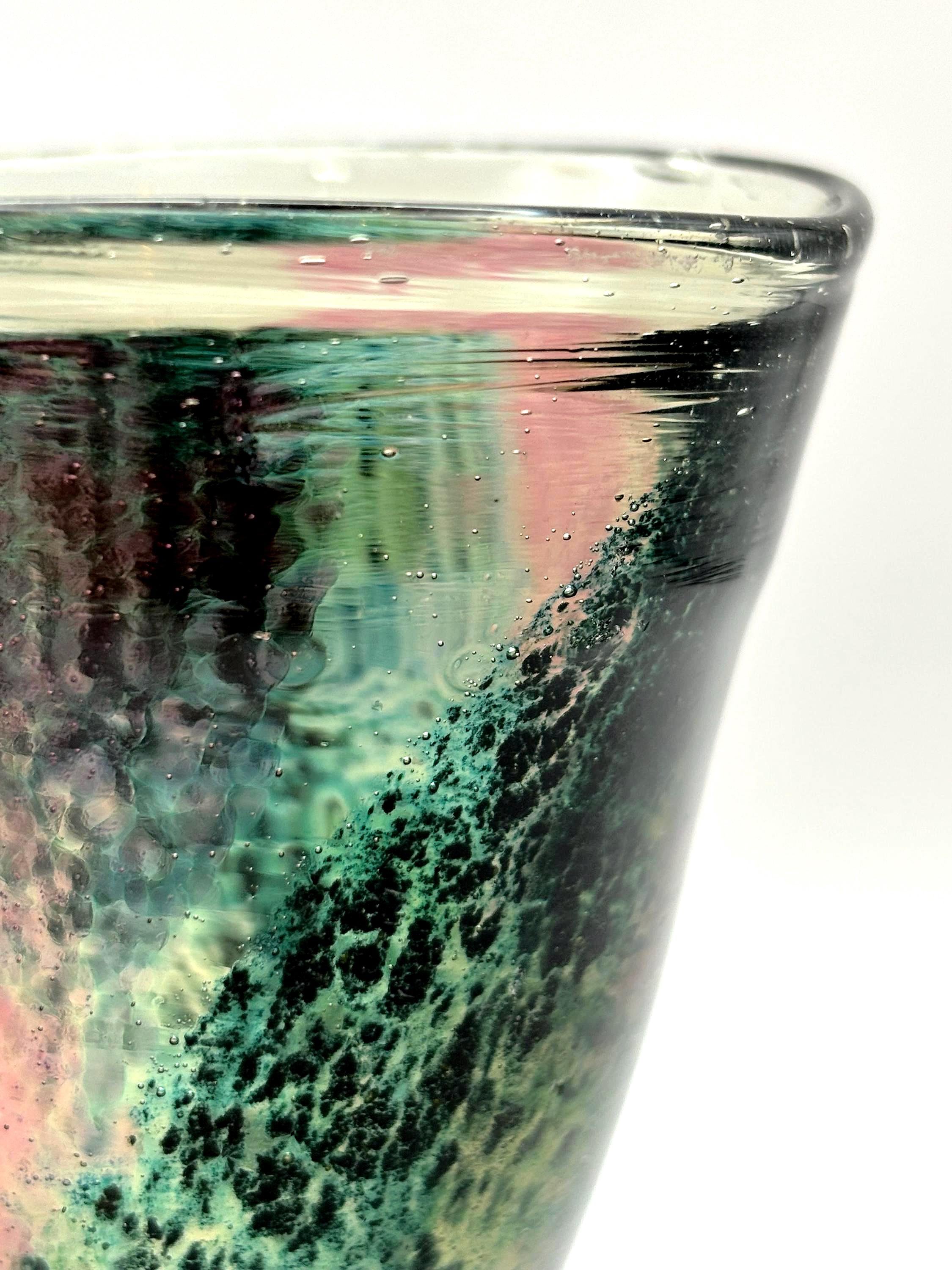 Kjell Engman, Kosta Boda, Glass Vase | Swedish Art Glass