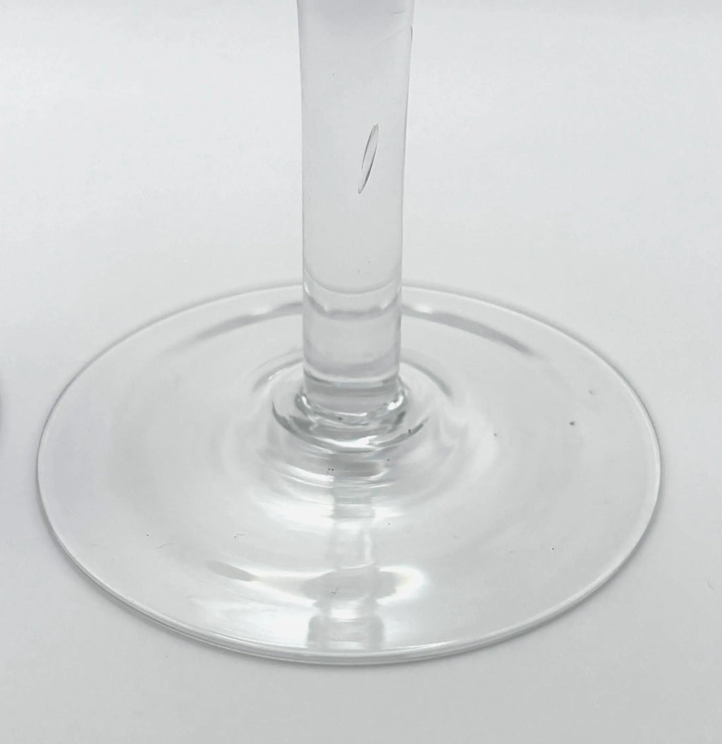 ALCO England Candle Holders | Lime Green Ombre Glass Candlestick Set
