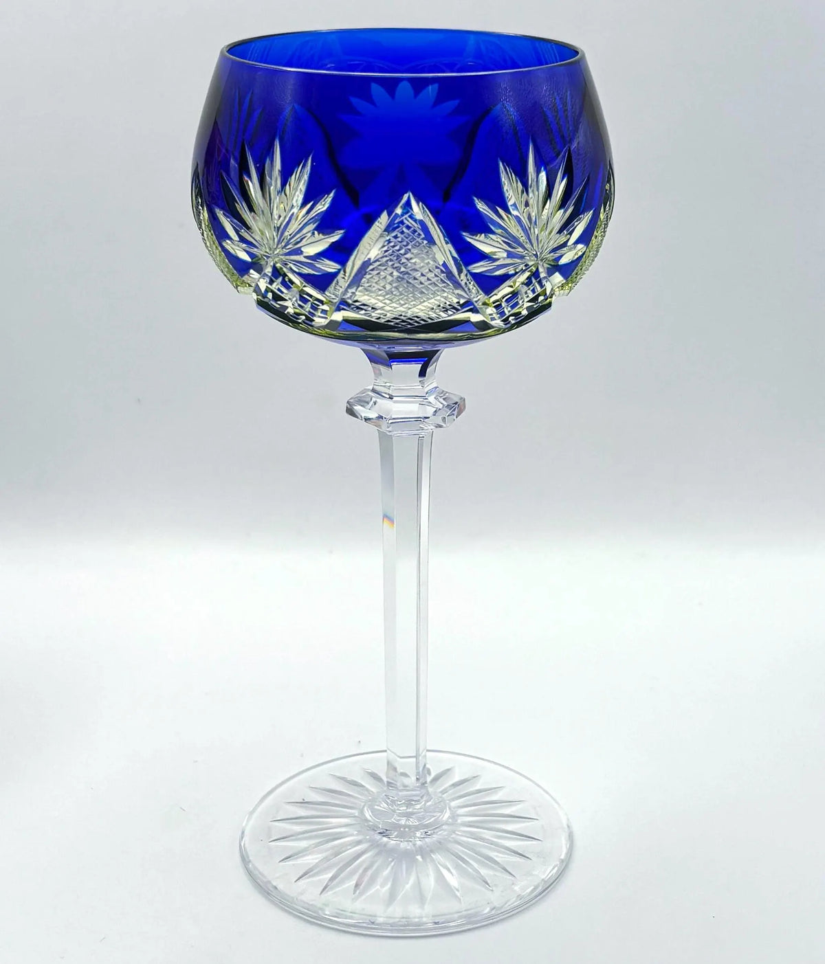 Val Saint Lambert Crystal Wine Glasses – Berncastel Harlequin