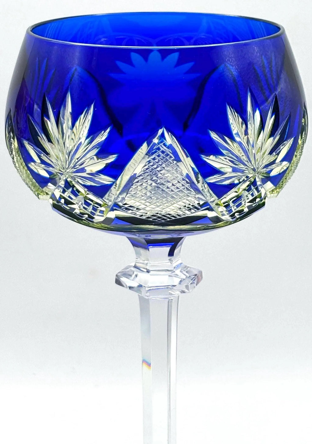Val Saint Lambert Crystal Wine Glasses – Berncastel Harlequin