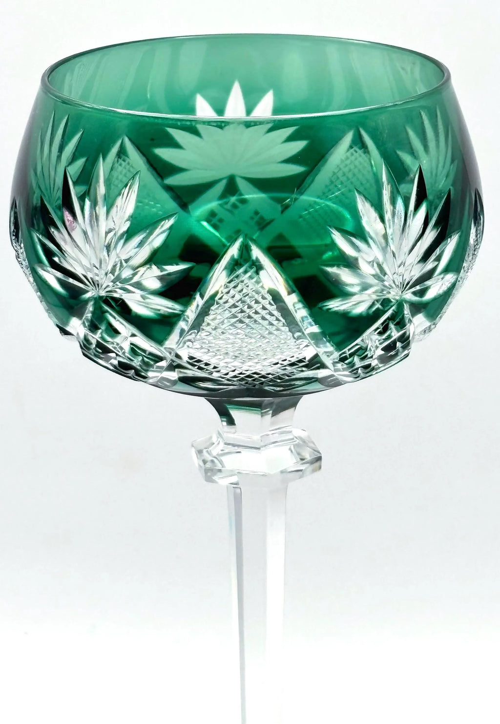 Val Saint Lambert Crystal Wine Glasses – Berncastel Harlequin