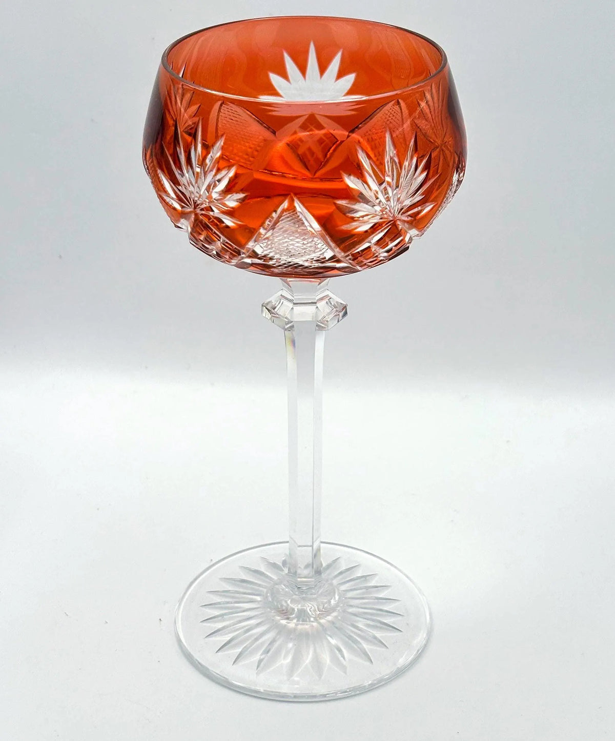 Val Saint Lambert Crystal Wine Glasses – Berncastel Harlequin