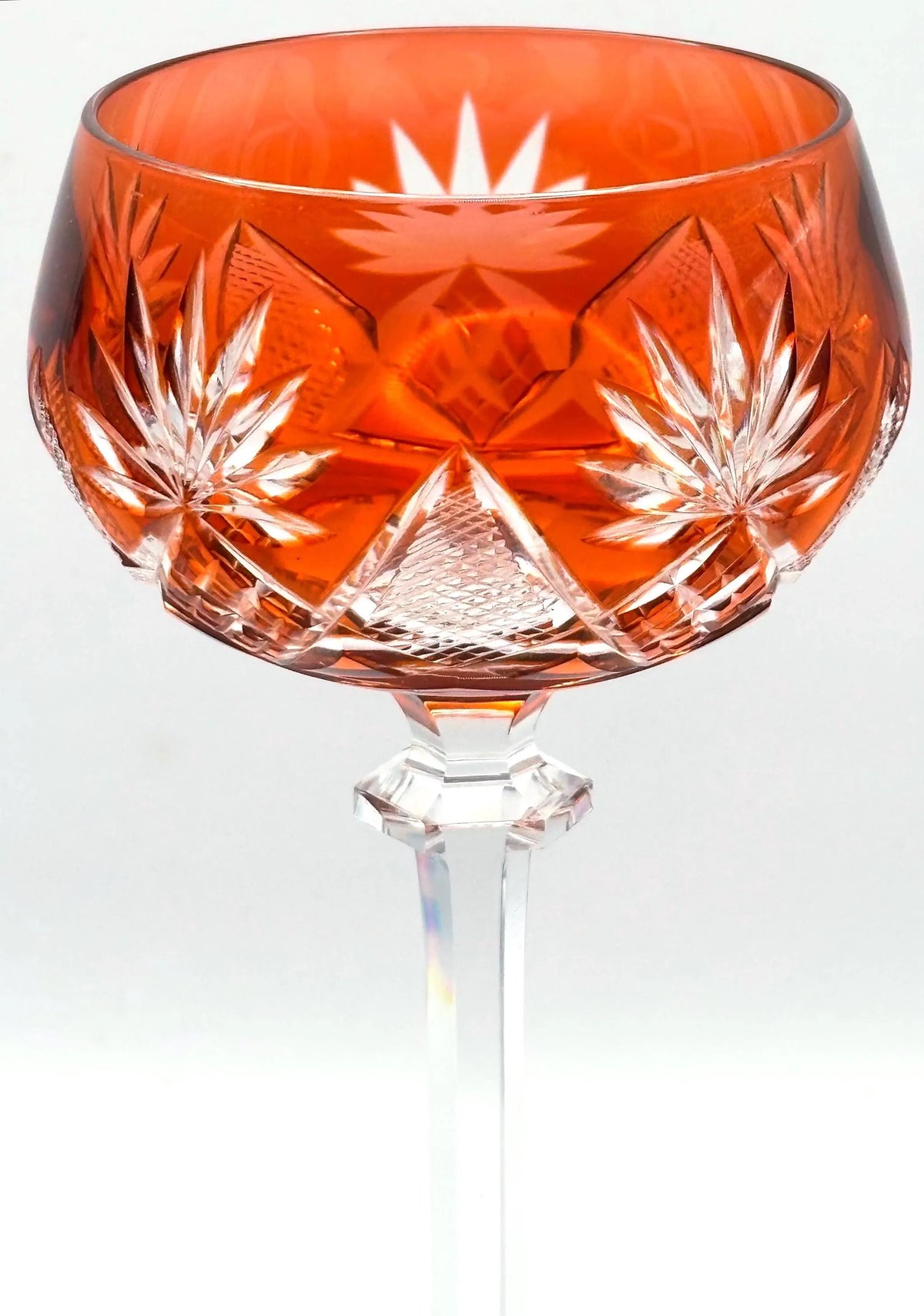Val Saint Lambert Crystal Wine Glasses – Berncastel Harlequin