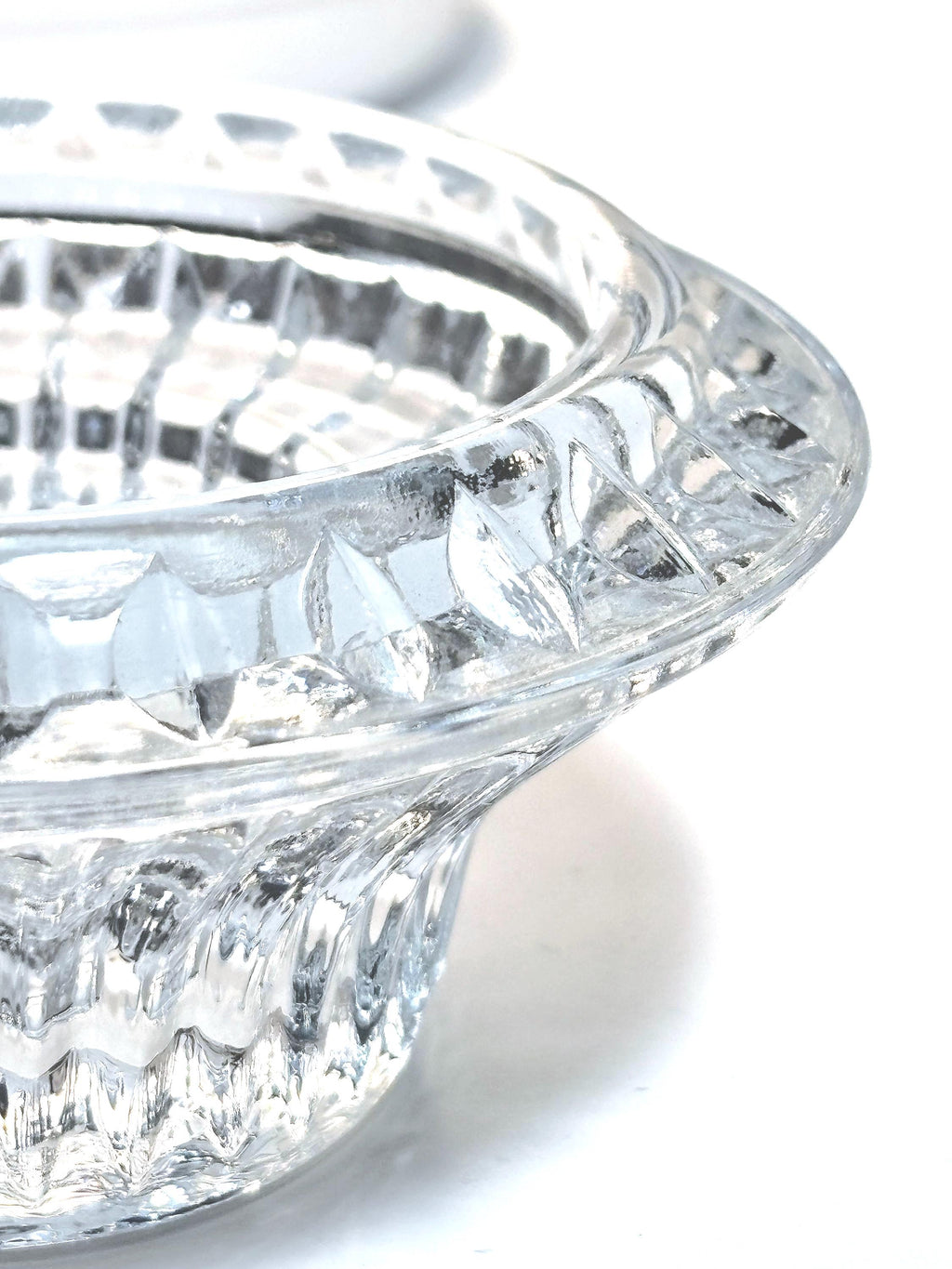 Forever Crystal Candle Holders, Set of 2, Elegant Glass Votive Holders