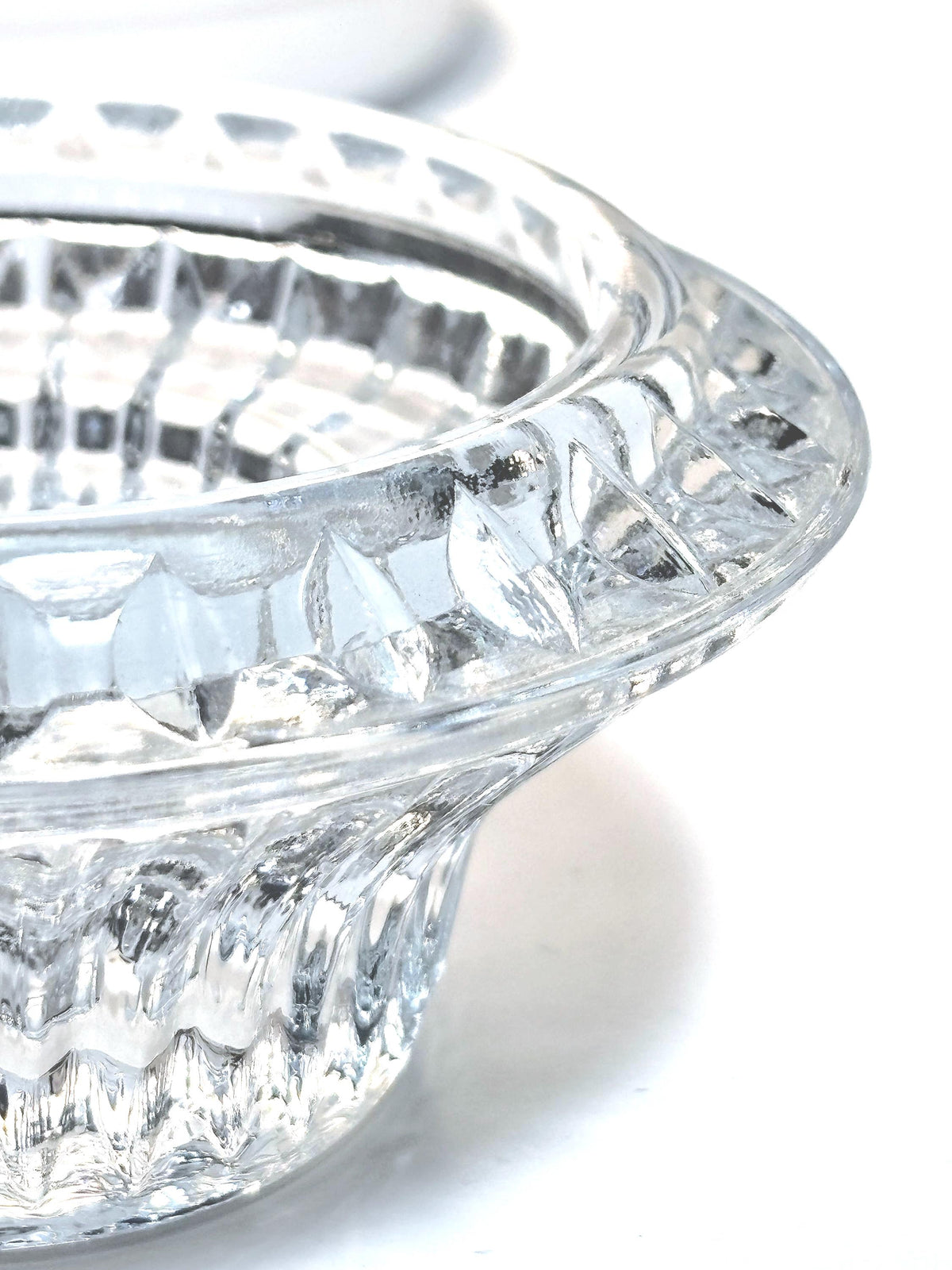 Forever Crystal Candle Holders, Set of 2, Elegant Glass Votive Holders